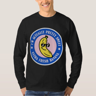 Niedliches Banana Lover Zitat Kawaii Style Funny T T-Shirt