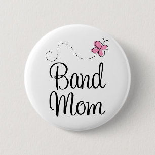 Niedliches Band-Mama-Geschenk Button