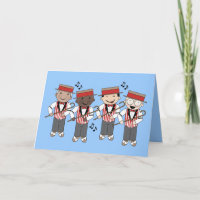 Niedliches Barbershop Quartett-Geschenk