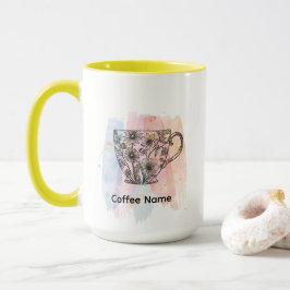 Niedliches Barista Obsessive Kaffeehaus Tasse