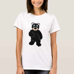 Niedliches Bärn-Behälter-Spitzen-Shirt T-Shirt