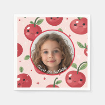 Niedliches Barry Custom Foto und Name Paper Plate