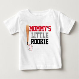 Niedliches Baseball-Party Rookie-Baby-Shirt Baby T-shirt