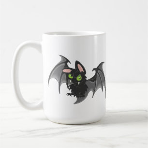Niedliches Bat and Spione Halloween Tasse