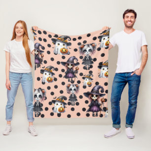 Niedliches Beängstigendes Funny Halloween Fleecedecke