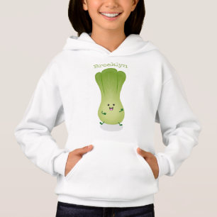 Niedliches Beispiel für den Cartoon eines Babybuch Hoodie