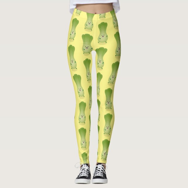 Niedliches Beispiel für den Cartoon eines Babybuch Leggings (Vorderseite)