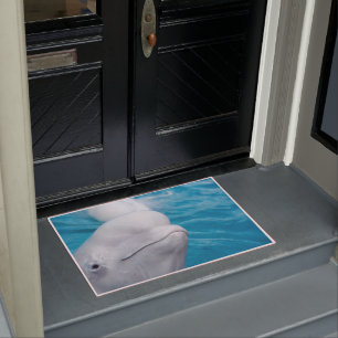 Niedliches Beluga-Wal-Tier Fußmatte