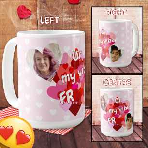 Niedliches benutzerdefiniertes Foto Valentine Kaffeetasse