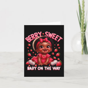 Niedliches Berry Sweet Baby auf dem Weg zur Niedli Karte