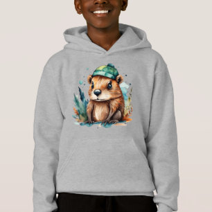 Niedliches Biber Hoodie