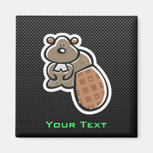 Niedliches Biber; schlank Magnet