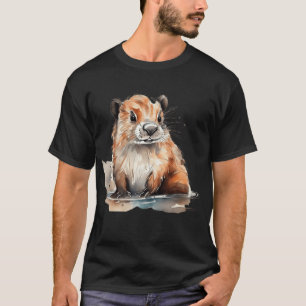 Niedliches Biber T-Shirt