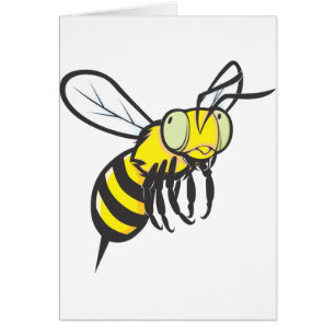 Niedliches Bienen-Fliegen-Insekt