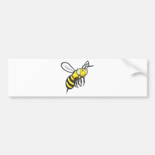 Niedliches Bienen-Fliegen-Insekt Autoaufkleber