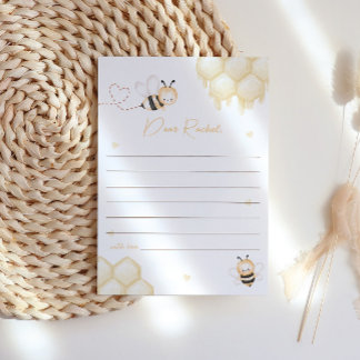 Niedliches Bienenhoney Erste Bee-Day Time Kapselka Einladung