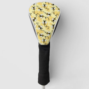 Niedliches Bienenmuster Golf Headcover