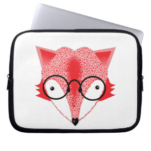 Niedliches Bild von Funky Fox Laptopschutzhülle