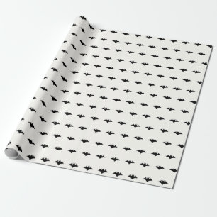 Niedliches Black Bats Wrapper Geschenkpapier