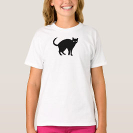 Niedliches Black Cat Halloween-Shirt T-Shirt
