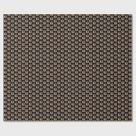 Niedliches Black Cat Halloween Wrapping Paper Geschenkpapier
