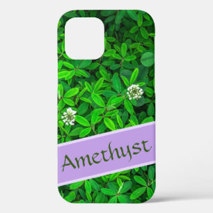 Niedliches Blattmuster Botanisches Personalisierte Case-Mate iPhone Hülle