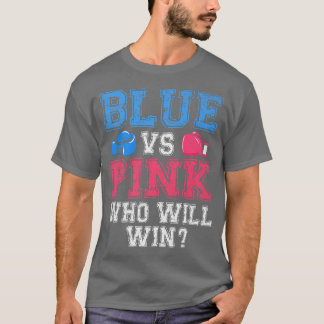 Niedliches Blau im Vergleich zu rosa Geschlecht of T-Shirt