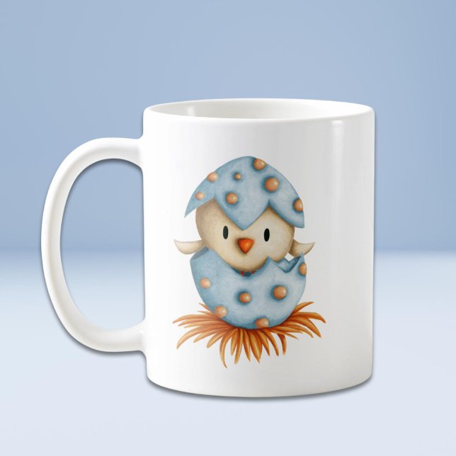 Niedliches Blaues Ei Kaffeetasse (Von Creator hochgeladen)