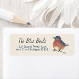 Niedliches Bluebird Wasserfarbenstift Kunstzeichen