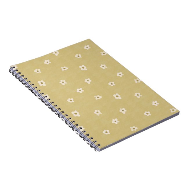 Niedliches BlumenNotebook Notizblock (Rechte Seite)