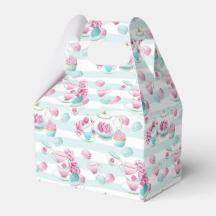 Niedliches Blumentee-Gastgeschenk Geschenkschachtel