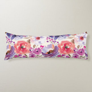 Niedliches BO-HO Chic Blumendesign Seitenschläferkissen