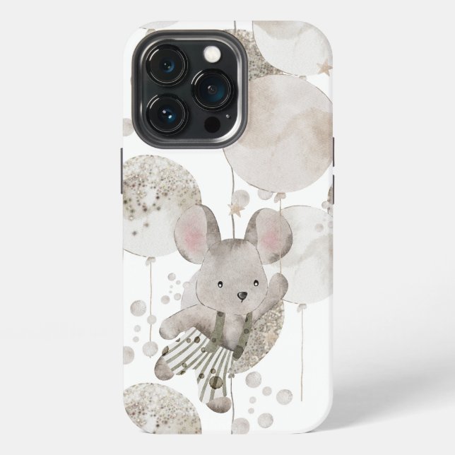 Niedliches Bohemisches Tier iPhone Hülle (Hinten)