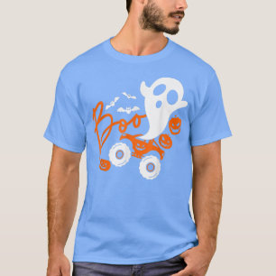 Niedliches Boo Ghost Truck Monster gibt lustiges H T-Shirt