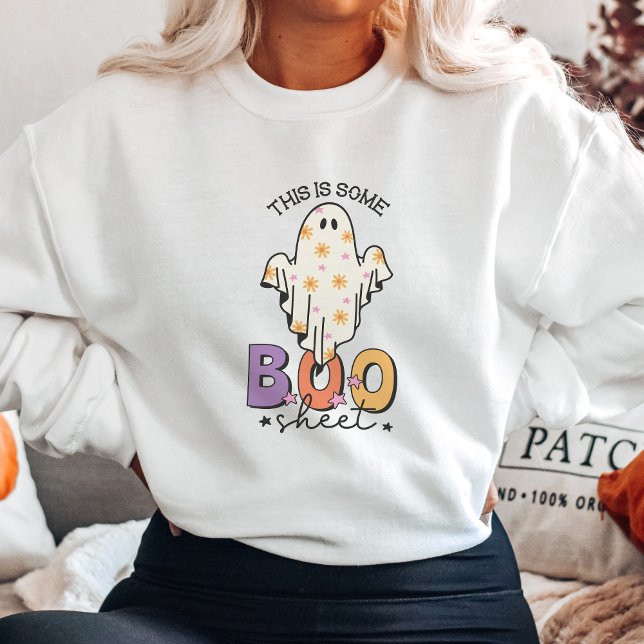 Niedliches BOO-SHEED Halloween Sweatshirt (Von Creator hochgeladen)