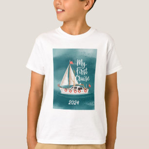 Niedliches Boot - Meine erste Kreuzfahrt - Custom T-Shirt