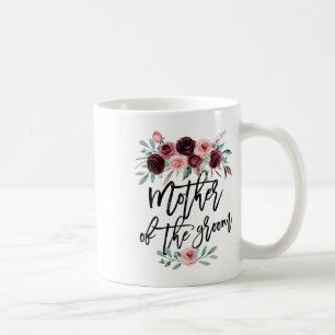 Niedliches Brautparty Hochzeit Blume Design Mutter Kaffeetasse