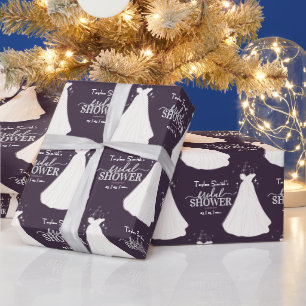 Niedliches Brautparty Muster Geschenkpapier