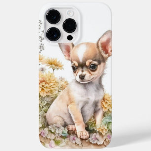 NIEDLICHES BROWN & WHITE CHIHUAHUA PUPPY HUND Case-Mate iPhone 14 PRO MAX HÜLLE