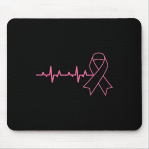 Niedliches Brustkrebs-Bewusstsein Mousepad