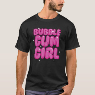 Niedliches Bubblegum für Mädchen Kinder Kaugummi B T-Shirt