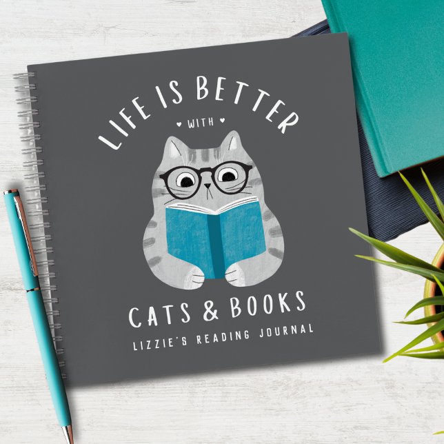 Niedliches Buch Lover Reading Custom Journal (Von Creator hochgeladen)