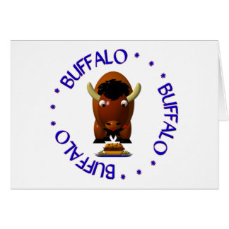 Niedliches Buffalo mit Weck und Buffalo Flügeln