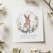 Niedliches Bunny Egge Garland Weinroute Personalis