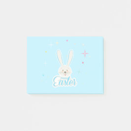 Niedliches Bunny Happy Ostereier Hunt Party Frühja Post-it Klebezettel