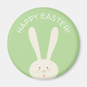 Niedliches Bunny Happy Ostereier Hunt Party Magnet