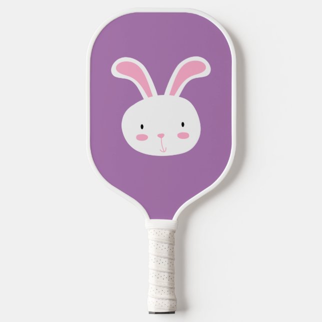 Niedliches Bunny Pickleball Paddle (Vorderseite)