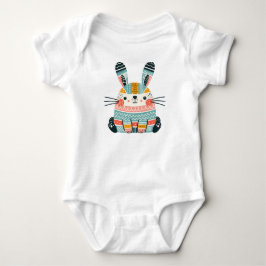 Niedliches Bunny Rabbit Baby Strampler