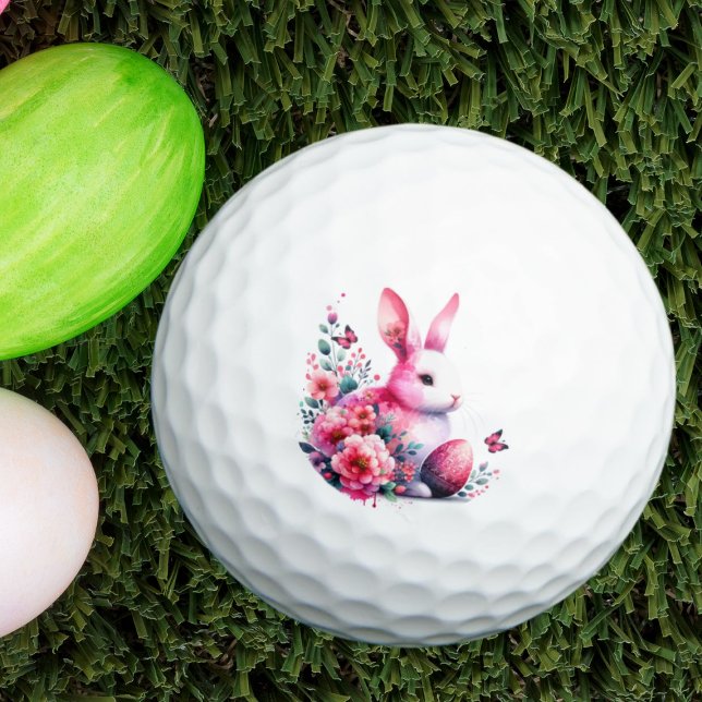 Niedliches Bunny Rabbit Golfball (Von Creator hochgeladen)