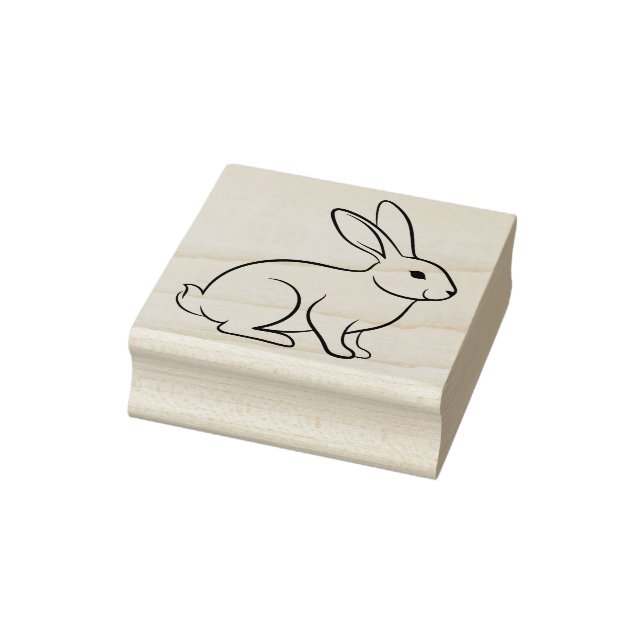 Niedliches Bunny Rabbit Gummistempel (Stempel)